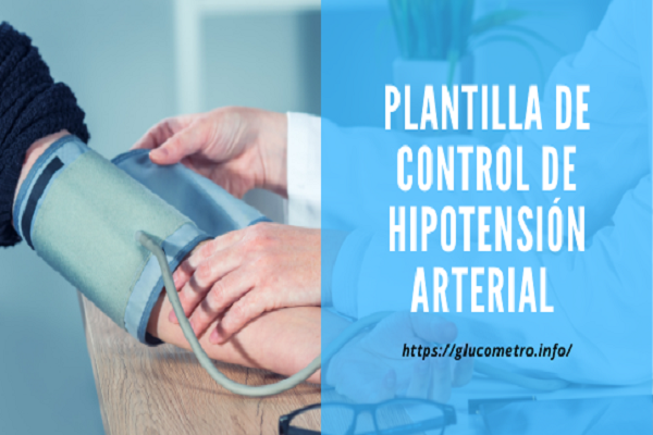Plantilla de Control de Hipotensión Arterial